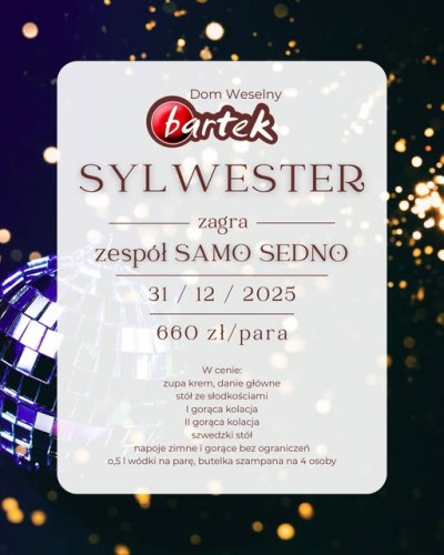Bartek sylwester 2025